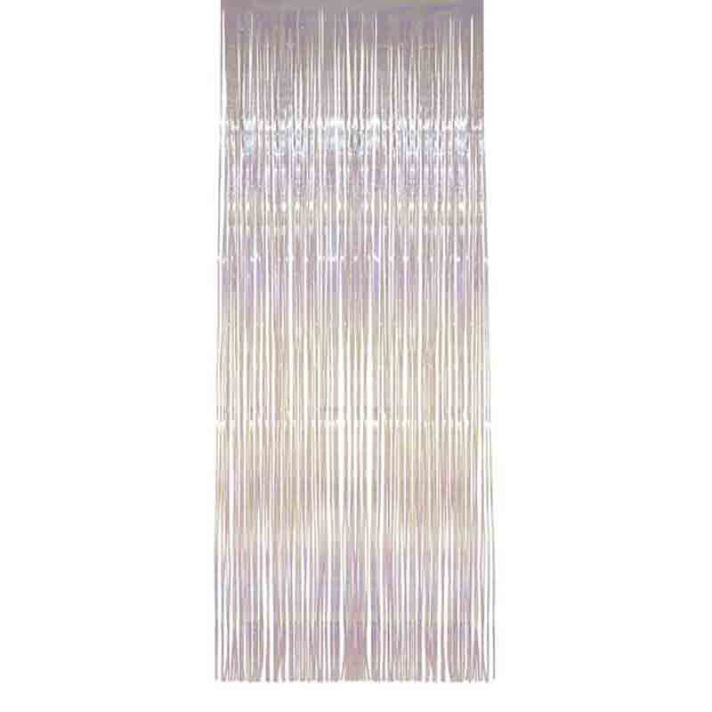 Rideau Blanc Iris&eacute;