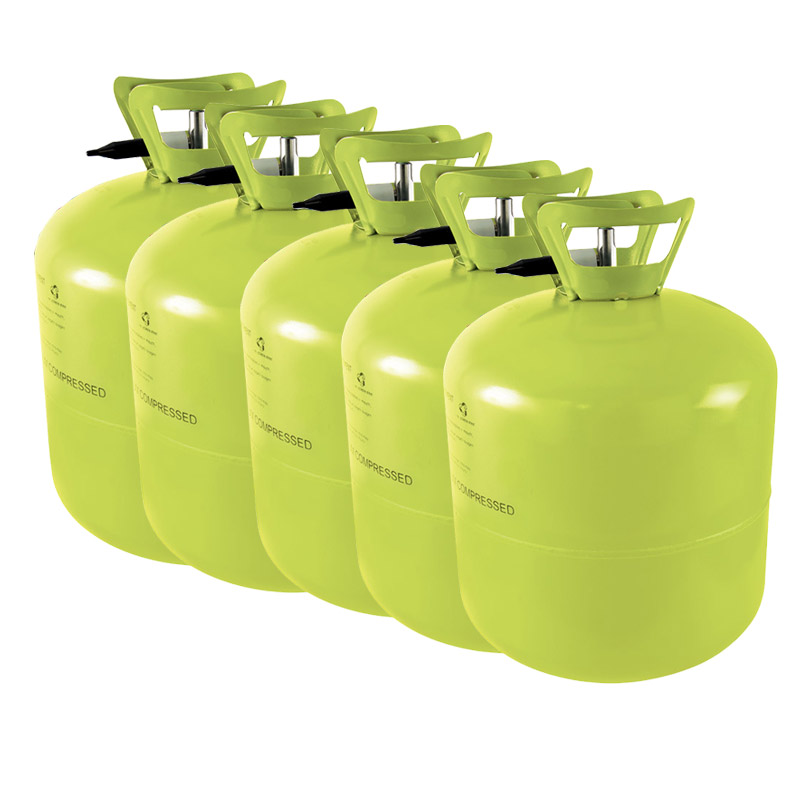 Bouteille H&eacute;lium Jetable 0,42 m3 lot de 5