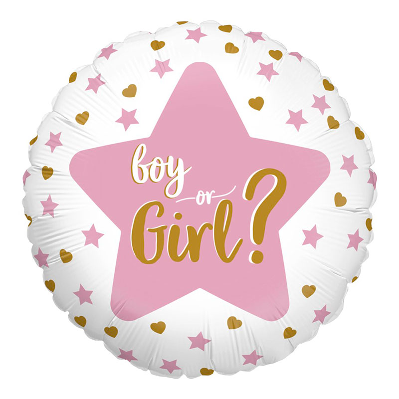 Ballon Gender Reveal Rond
