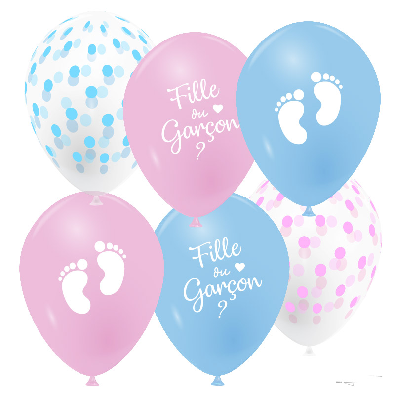 Ballon Gender Party Latex