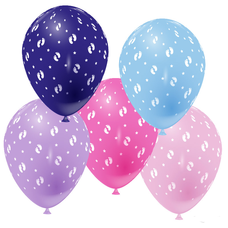 Ballon Baby Petits Pieds Latex