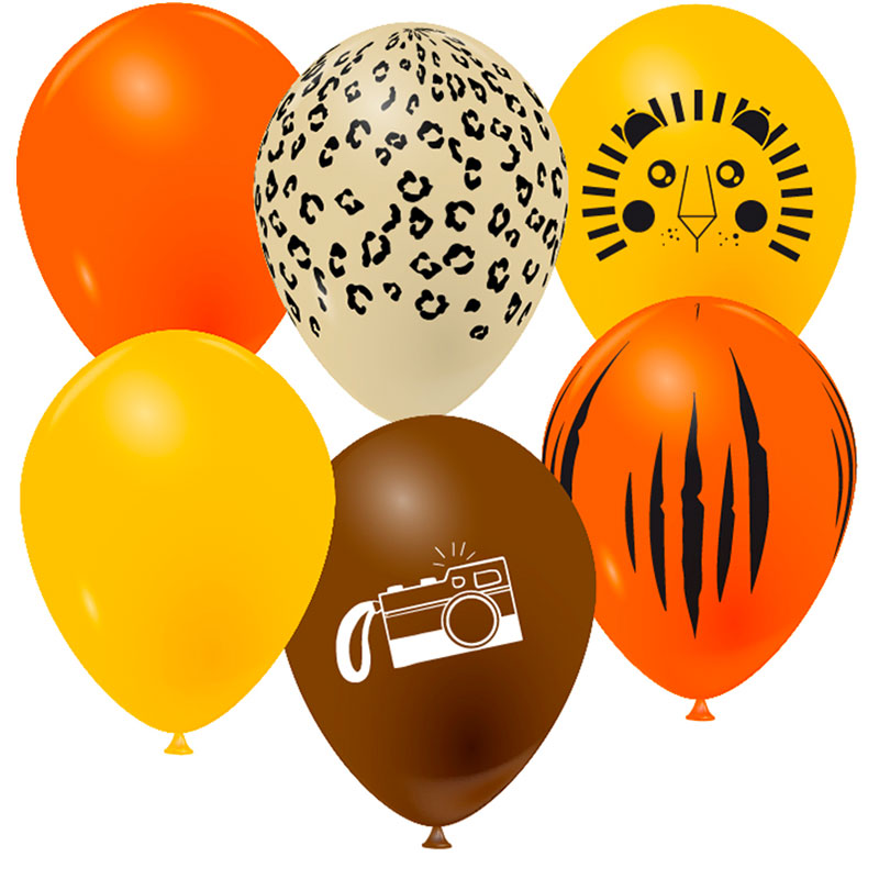 Ballon Latex Savane assortis