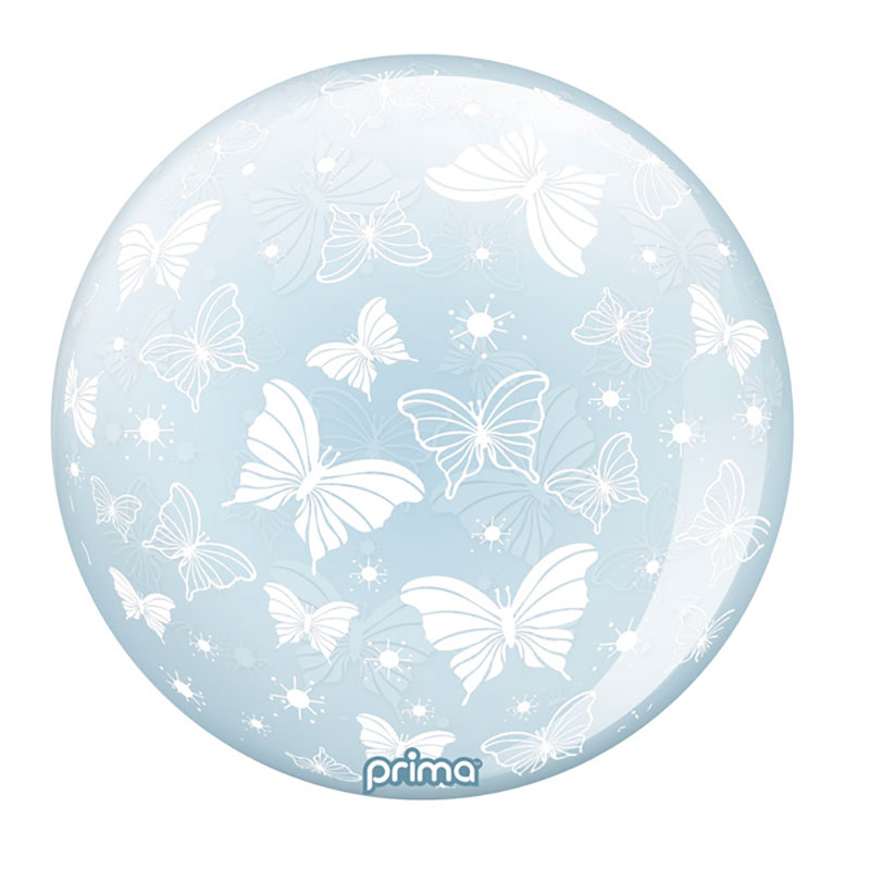 Ballon Sph&egrave;re Papillons Prima (diff&eacute;rents coloris)