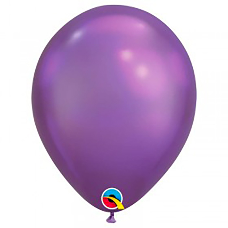 Ballon Chrome Purple Qualatex