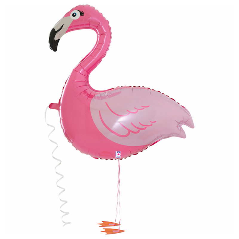 Ballon Marcheur Flamant rose