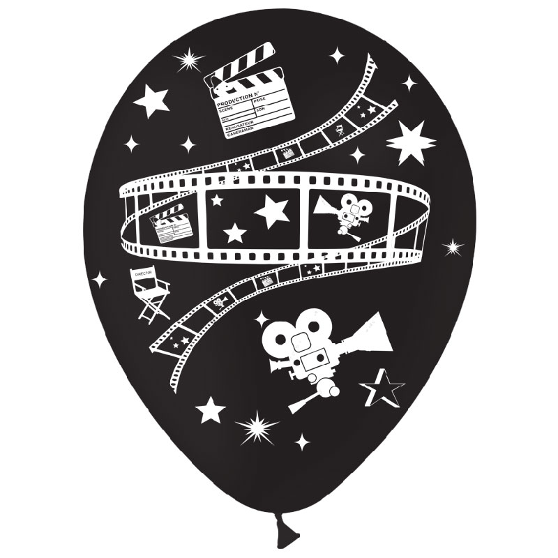 Ballon Cinéma Noir