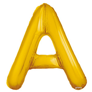 Ballon aluminium A Gold Prima par 2
