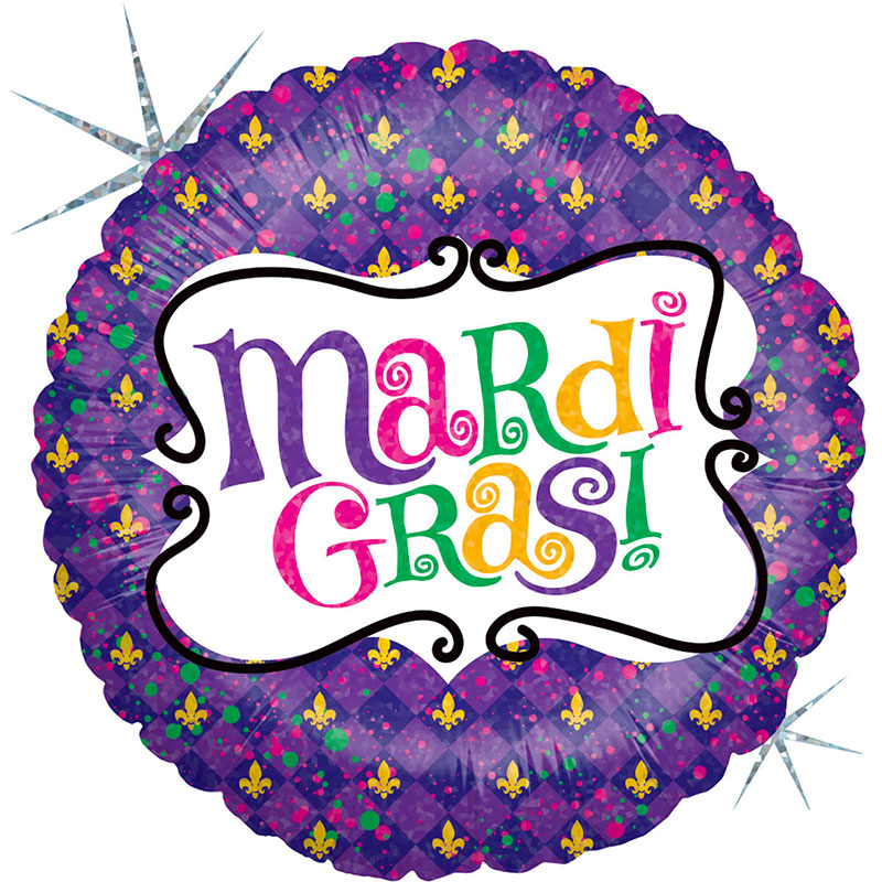 Ballon Mardi Gras