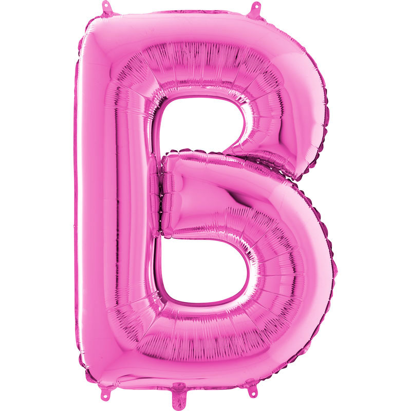 Ballon aluminium B Fushia