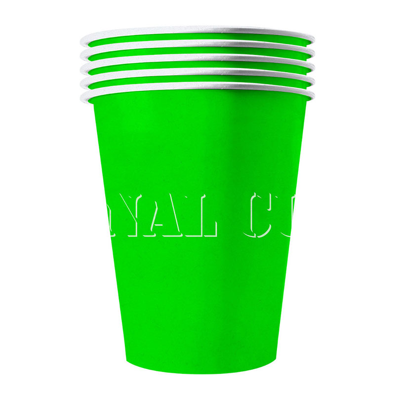 Gobelets Am&eacute;ricain en carton vert 53cl