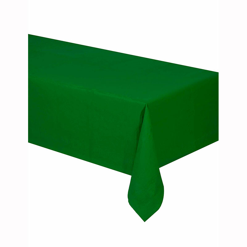 Nappe Papier rectangle couleur Vert