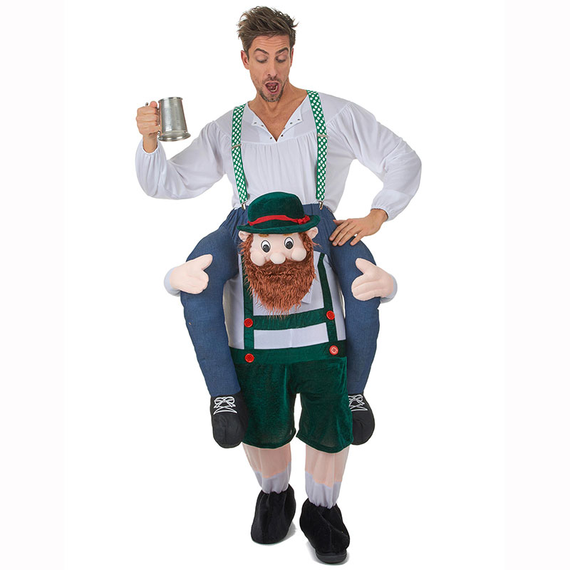 D&eacute;guisement homme &agrave; dos de bavarois
