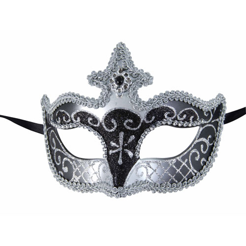 Loup V&eacute;nitien plastique Noir