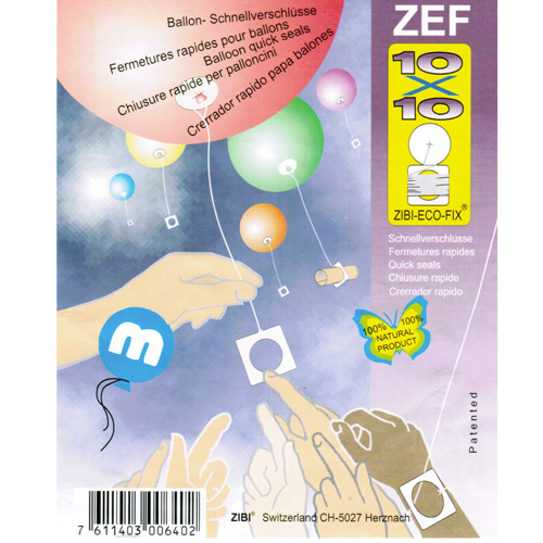 Attaches ballons &eacute;cologiques