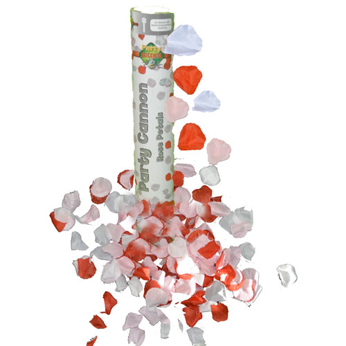 Canon &agrave; Confettis p&eacute;tales de roses