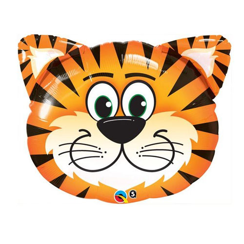 Ballon tête de tigre