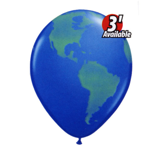 Ballon globe qualatex