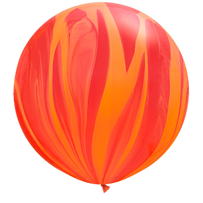 Ballon Rouge Orange (Red Orange)