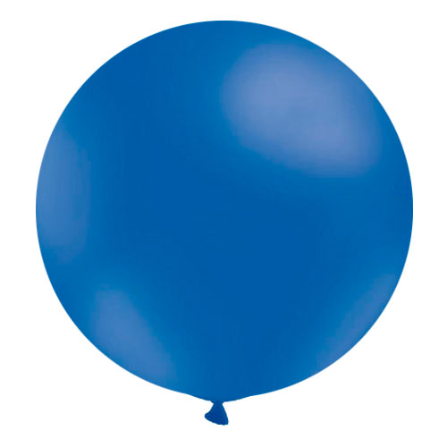 Ballon bleu roi