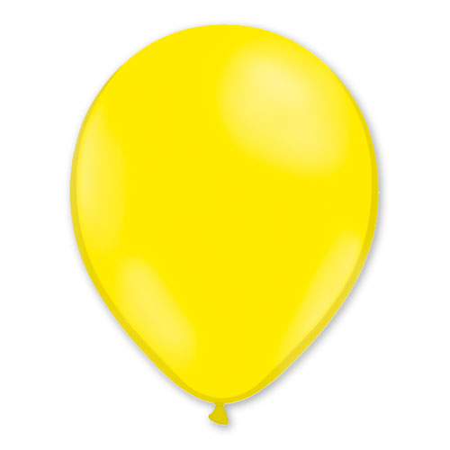Ballon jaune citron