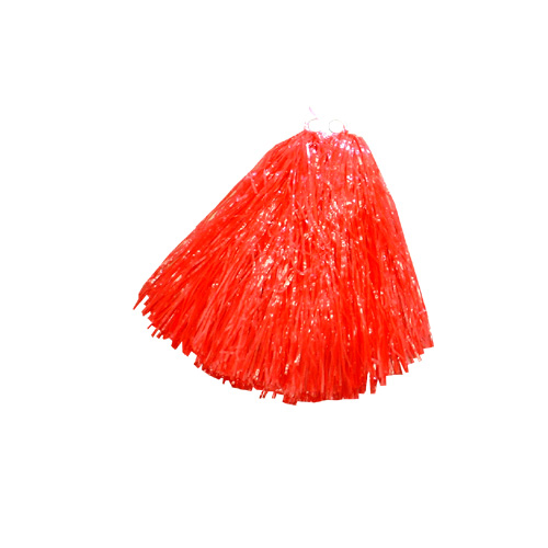 Pom-Pom Plastique Rouge