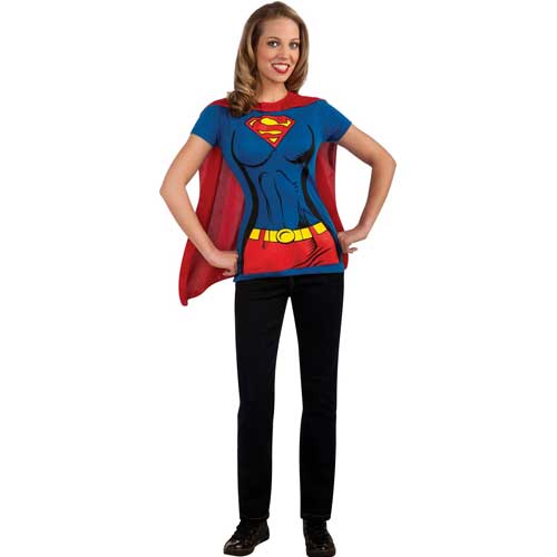Tee-shirt Supergirl femme