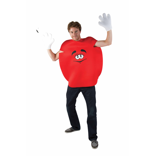 D&eacute;guisement Adute Bonbon Rond Rouge