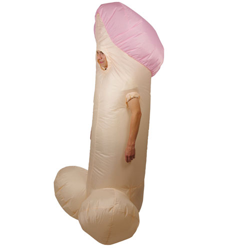 D&eacute;guisement zizi gonflable adulte