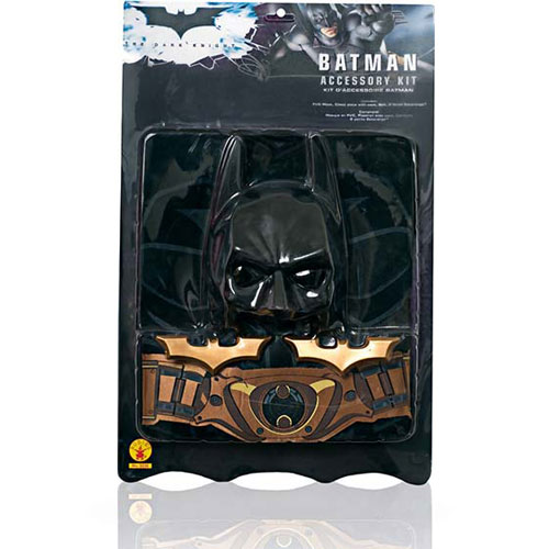 Kit de d&eacute;guisement et accessoires Batman enfant