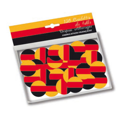 Confettis de table Drapeau Allemagne