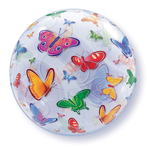Ballon Bubble papillons