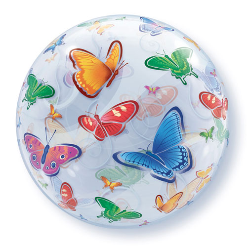 Ballon Bubble papillons