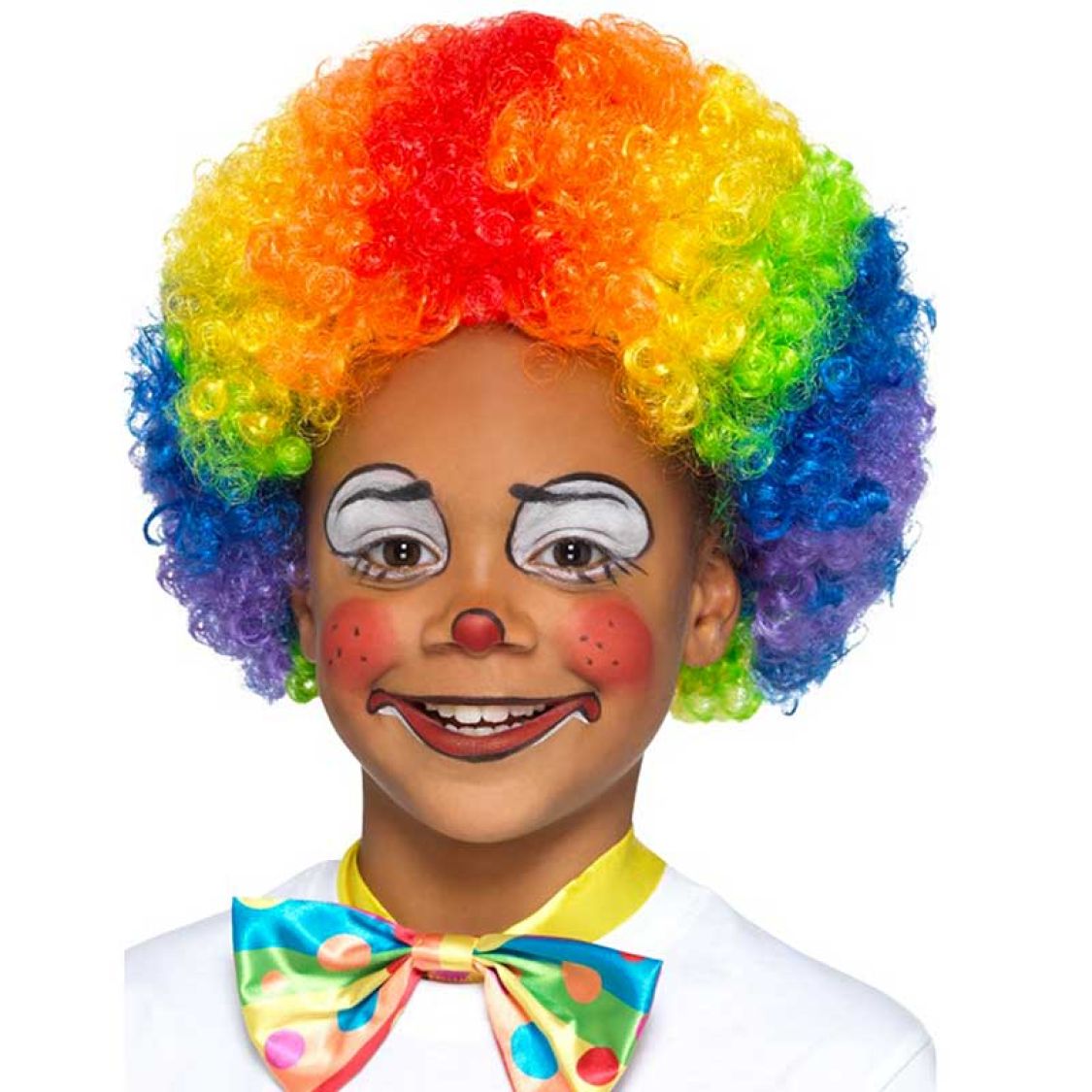Perruque Enfant Clown Multicolore