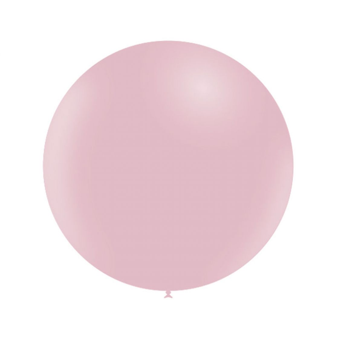 Ballon rose bonbon pastel mat