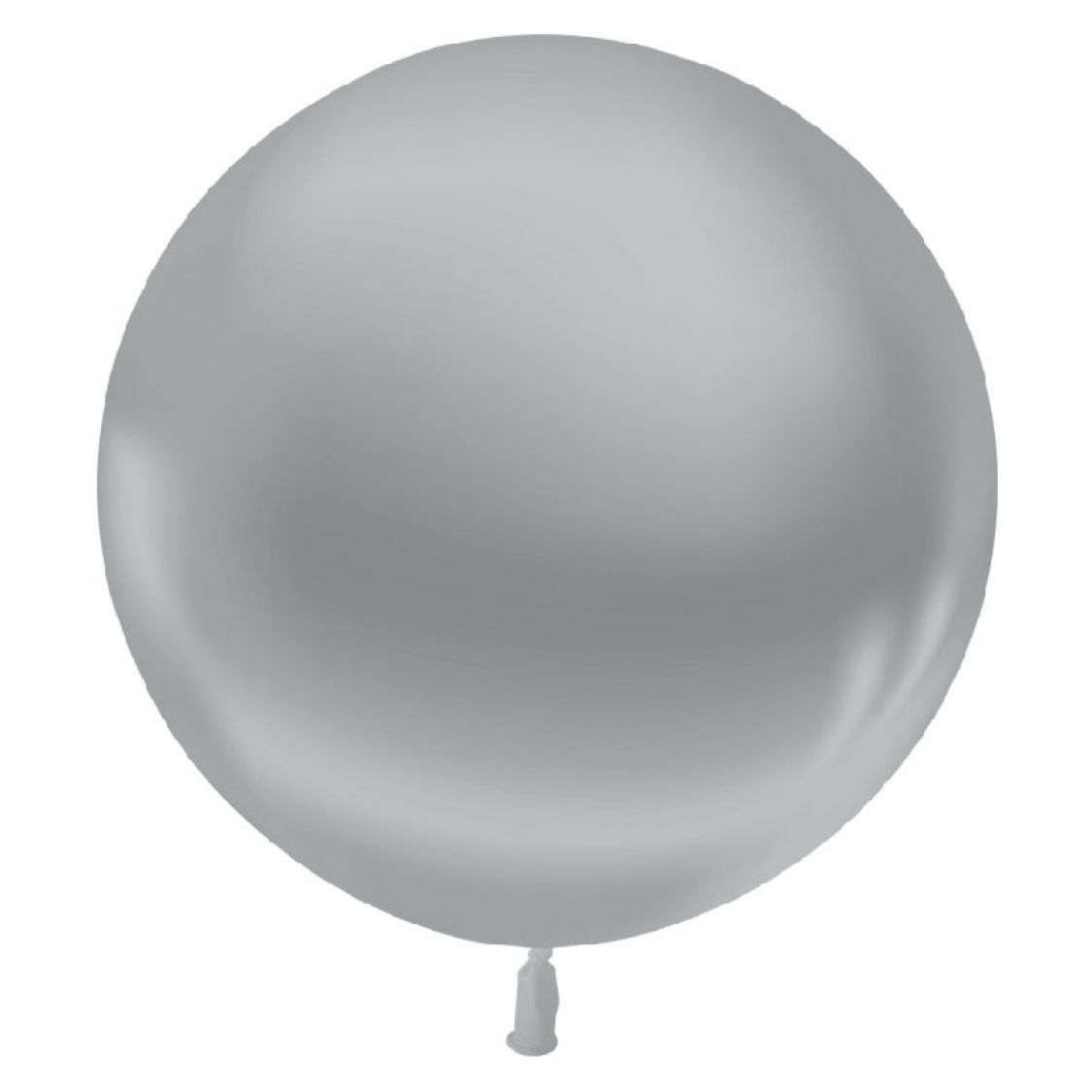 Ballon aluminium 35 cm x 20 cm argent ''2'' par 24 - RETIF