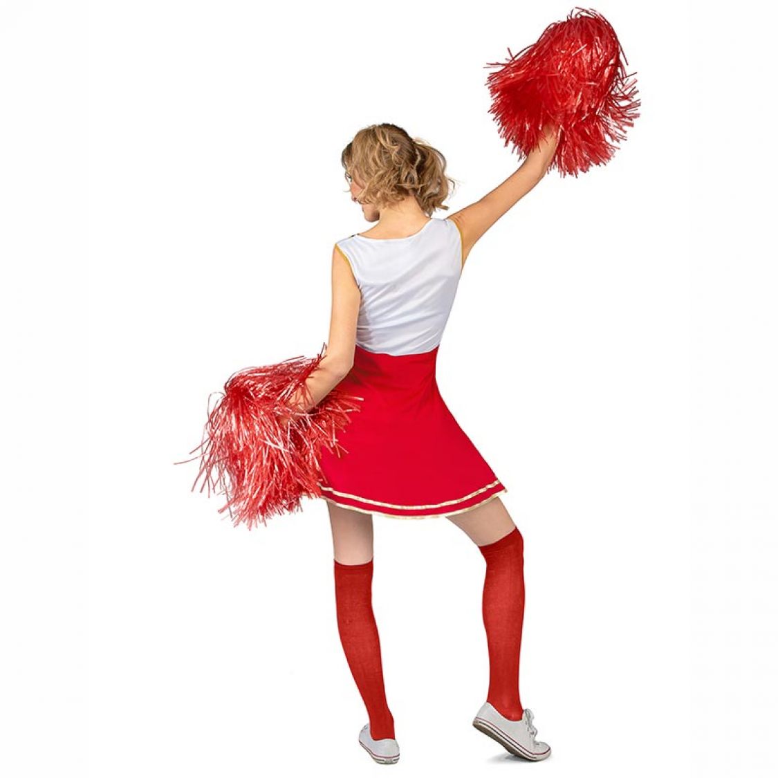 Déguisement de pompom girl USA rouge femme : Deguise-toi, achat de