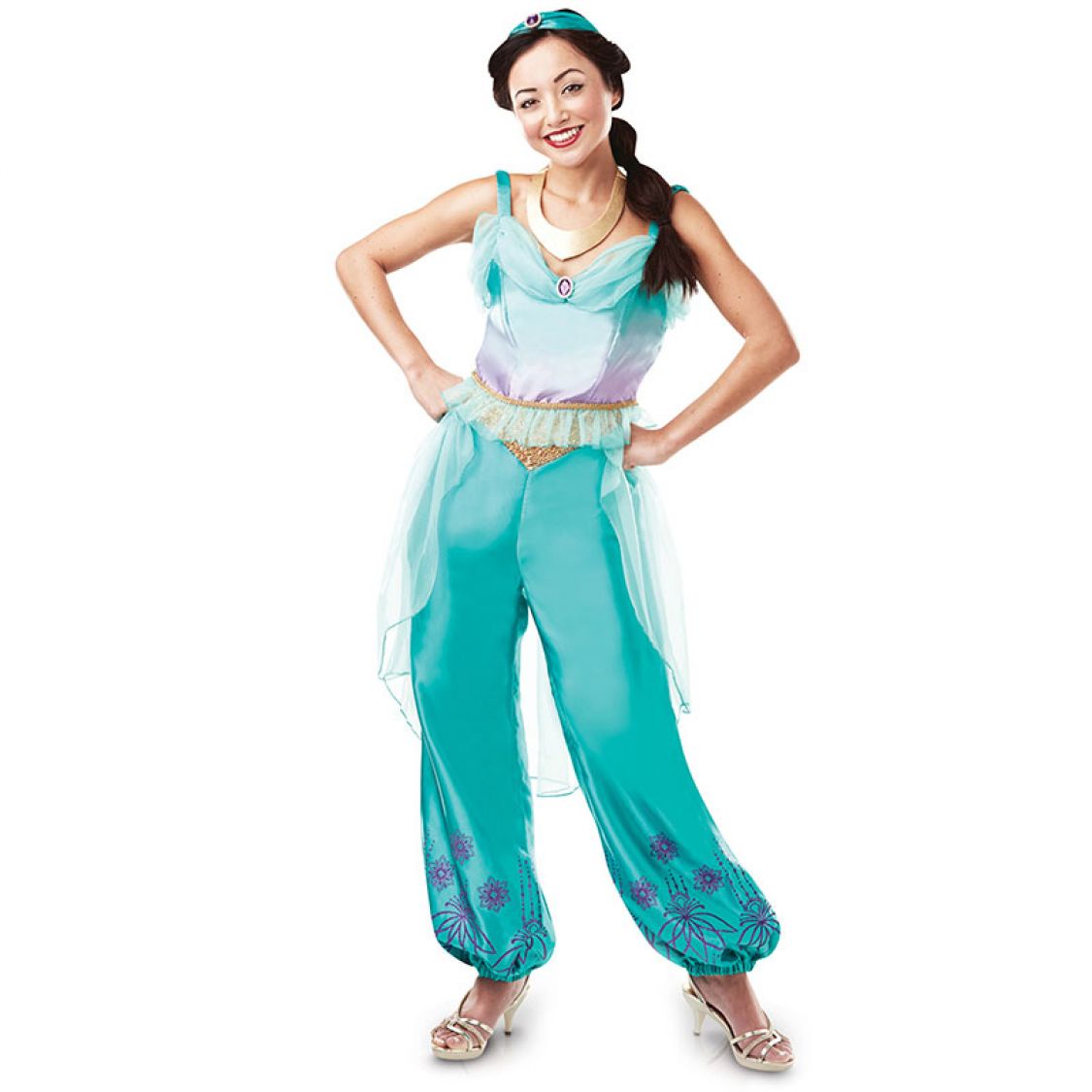 Déguisement Jasmine Disney Basic plus fille