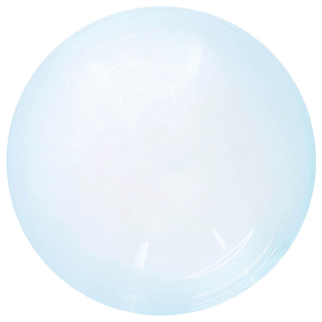 Ballon Bubble Crystal Blue