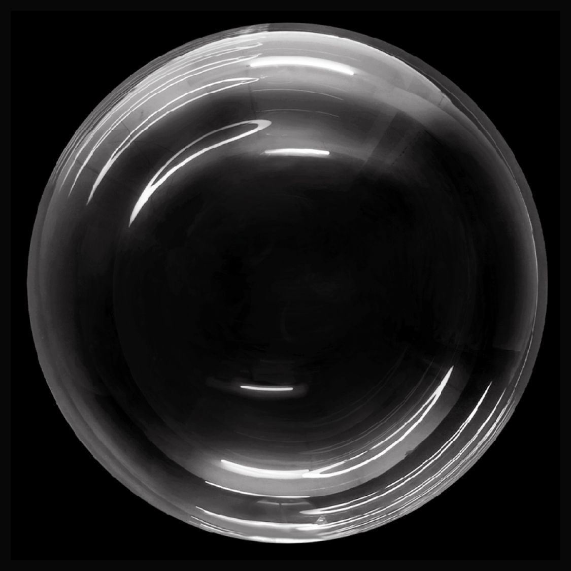 Ballon Bubble Crystal Transparent