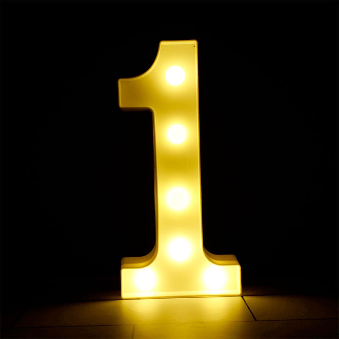 Chiffre Lumineux Géant, 3 Pieds Numéro Lumineux LED de Numéro 0