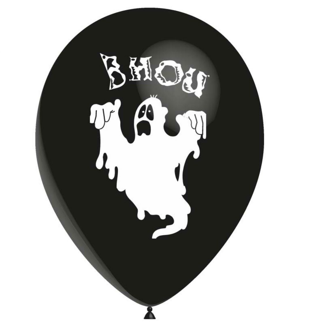 Ballon Halloween Fantôme Bhou 1 Face