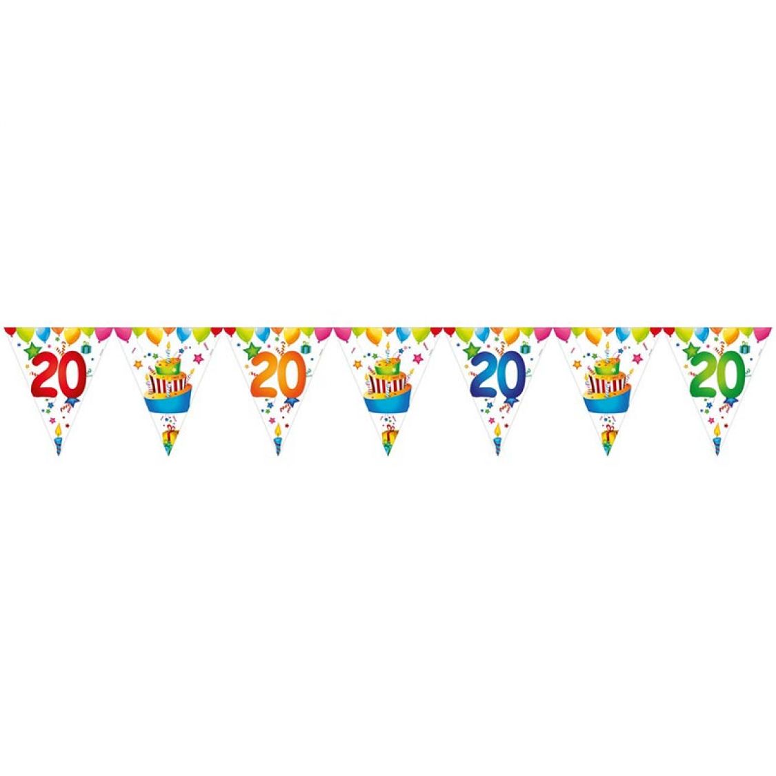 Guirlande anniversaire 20 ans