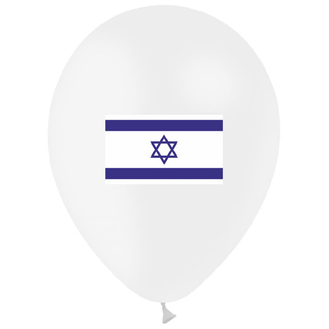 Ballon drapeau Israël (latex)