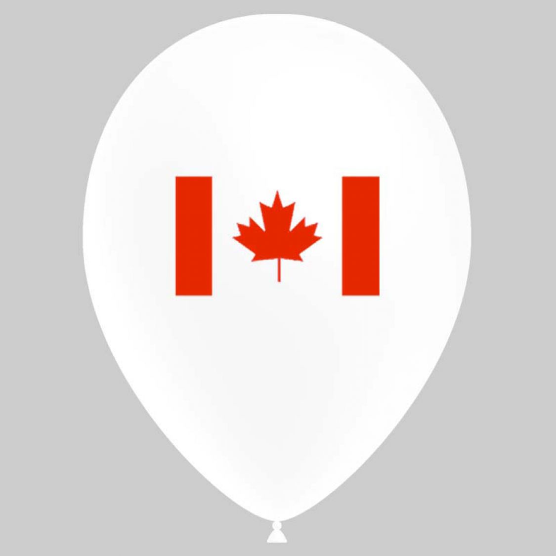 Ballon drapeau Canada (latex)