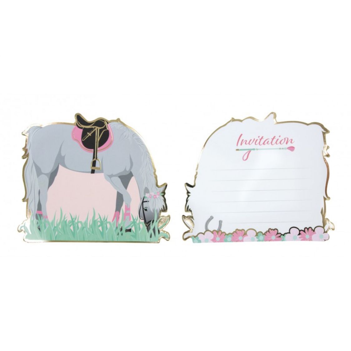Carte D Invitation Cheval