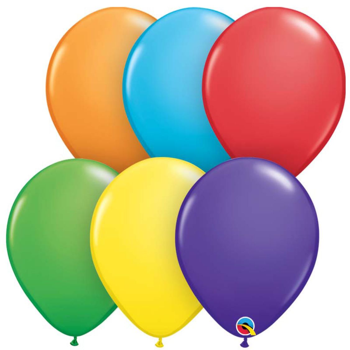 Ballon Assortiment Bright Rainbow Qualatex