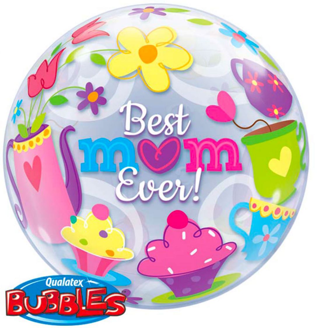 Ballon Bubble Best MUM