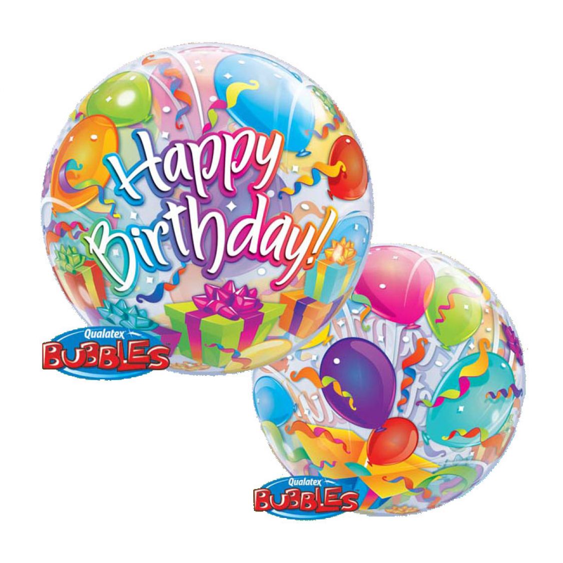 Ballon Bubble Happy Birthday Surprise