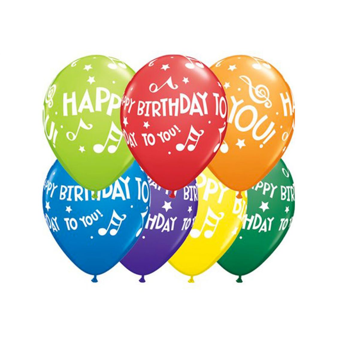 Ballon Happy Birthday to you qualatex assortiment