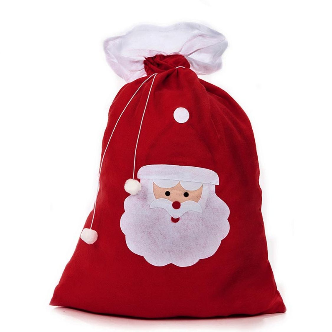 Hotte de Père Noël Velour